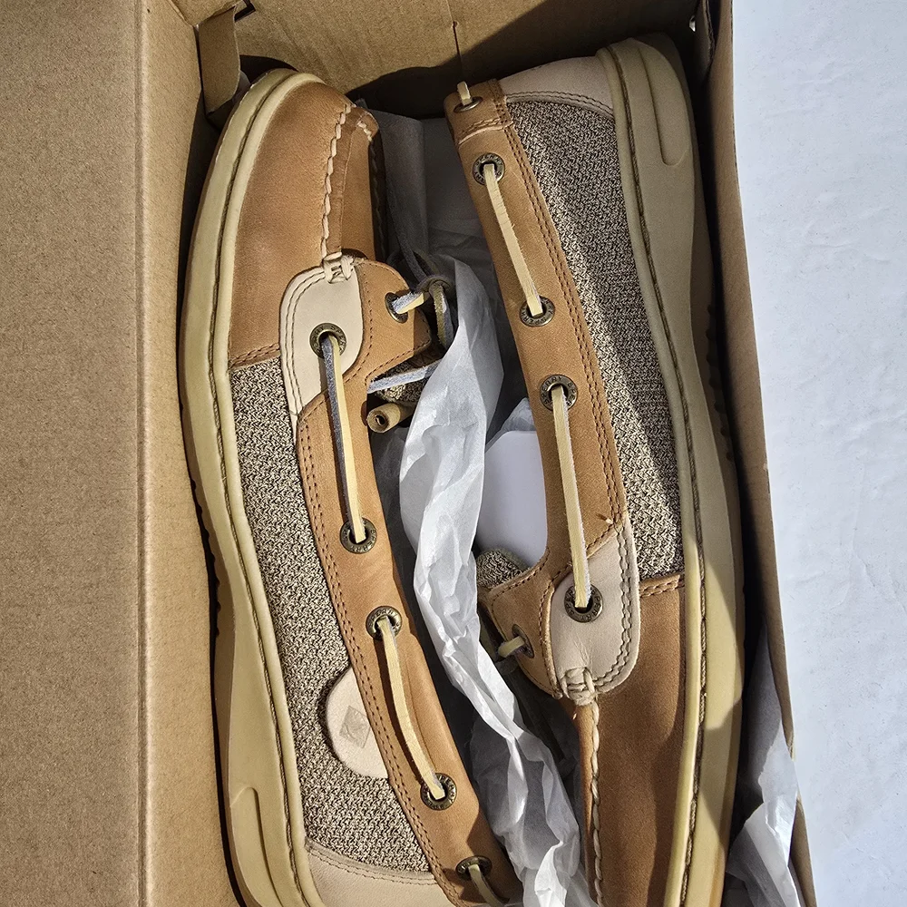 Sperry Women's Tan Boat Shoes - Picture 6 of 7